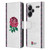 England Rugby Union 2024/25 Crest Kit Home Leather Book Wallet Case Cover For Xiaomi Redmi Note 13 Pro Plus 5G