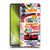 Justice League DC Comics 90th Anniversary Logo Pattern Soft Gel Case for Samsung Galaxy M55 5G