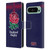 England Rugby Union 2016/17 The Rose Alternate Kit Leather Book Wallet Case Cover For Google Pixel 9 Pro XL