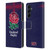 England Rugby Union 2016/17 The Rose Alternate Kit Leather Book Wallet Case Cover For Samsung Galaxy A55 5G