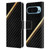 Alyn Spiller Carbon Fiber Gold Leather Book Wallet Case Cover For Google Pixel 9 / Pixel 9 Pro