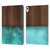 Alyn Spiller Wood & Resin Blocking Leather Book Wallet Case Cover For Apple iPad Air 13 2024