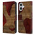 Alyn Spiller Wood & Resin Fire Leather Book Wallet Case Cover For Apple iPhone 16