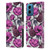 Katerina Kirilova Floral Patterns Wrens In Anemone Garden Leather Book Wallet Case Cover For Motorola Moto G34 5G