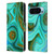 UtArt Malachite Emerald Liquid Gem Leather Book Wallet Case Cover For Google Pixel 9 / Pixel 9 Pro