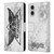 Aerosmith Black And White Triangle Winged Logo Leather Book Wallet Case Cover For Apple iPhone 16