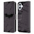 The Dark Knight Rises Logo Black Leather Book Wallet Case Cover For Apple iPhone 16 Plus