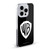 Warner Bros. Shield Logo Black Soft Gel Case for Apple iPhone 16 Plus