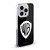 Warner Bros. Shield Logo Black Soft Gel Case for Apple iPhone 16 Plus & MagSafe