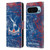 Crystal Palace FC Crest Distressed Leather Book Wallet Case Cover For Google Pixel 9 / Pixel 9 Pro