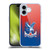 Crystal Palace FC Crest Halftone Soft Gel Case for Apple iPhone 16 & MagSafe