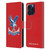 Crystal Palace FC Crest Eagle Leather Book Wallet Case Cover For Apple iPhone 16 Pro Max