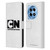 Cartoon Network Logo Plain Leather Book Wallet Case Cover For OnePlus 12R