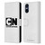 Cartoon Network Logo Plain Leather Book Wallet Case Cover For Sony Xperia 5 V 5G