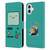 Adventure Time Graphics BMO Leather Book Wallet Case Cover For Apple iPhone 16 Plus