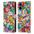 Adventure Time Graphics Pattern Leather Book Wallet Case Cover For Sony Xperia 5 V 5G