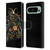 Sarah Richter Animals Gothic Black Howling Wolf Leather Book Wallet Case Cover For Google Pixel 9 Pro XL