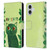 Planet Cat Puns Avocato Leather Book Wallet Case Cover For Apple iPhone 16