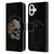 Trivium Graphics Skelly Flower Leather Book Wallet Case Cover For Apple iPhone 16 Plus