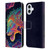 Wumples Cosmic Animals Clouded Lion Leather Book Wallet Case Cover For Apple iPhone 16 Plus