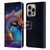 Wumples Cosmic Animals Clouded Koi Fish Leather Book Wallet Case Cover For Apple iPhone 16 Pro