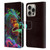 Wumples Cosmic Animals Clouded Monkey Leather Book Wallet Case Cover For Apple iPhone 16 Pro