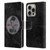 Shelby Logos Distressed Black Leather Book Wallet Case Cover For Apple iPhone 16 Pro