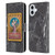 Larry Grossman Retro Collection Moonlight Tango Leather Book Wallet Case Cover For Apple iPhone 16 Plus