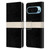 Kierkegaard Design Studio Art Stripe Minimalist Black Cream Leather Book Wallet Case Cover For Google Pixel 9 / Pixel 9 Pro