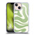Kierkegaard Design Studio Art Modern Liquid Swirl in Sage Soft Gel Case for Apple iPhone 13 Mini