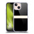Kierkegaard Design Studio Art Stripe Minimalist Black Cream Soft Gel Case for Apple iPhone 13 Mini