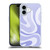 Kierkegaard Design Studio Art Modern Liquid Swirl Purple Soft Gel Case for Apple iPhone 16
