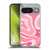 Kierkegaard Design Studio Art Modern Liquid Swirl Candy Pink Soft Gel Case for Google Pixel 9 / Pixel 9 Pro