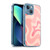 Kierkegaard Design Studio Retro Abstract Patterns Soft Pink Liquid Swirl Soft Gel Case for Apple iPhone 13 Mini & MagSafe