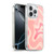 Kierkegaard Design Studio Retro Abstract Patterns Soft Pink Liquid Swirl Soft Gel Case for Apple iPhone 16 Pro & MagSafe