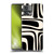Kierkegaard Design Studio Retro Abstract Patterns Palm Springs Black Cream Soft Gel Case for Motorola Moto Edge 30 Fusion