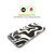 Kierkegaard Design Studio Retro Abstract Patterns Black Almond Cream Swirl Soft Gel Case for Motorola Edge 40 Neo 5G
