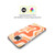 Kierkegaard Design Studio Retro Abstract Patterns Tangerine Orange Tone Soft Gel Case for Motorola Edge 40 Neo 5G