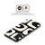 Kierkegaard Design Studio Retro Abstract Patterns Modern Piquet Black Cream Soft Gel Case for Samsung Galaxy S24 FE