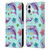 Carla Morrow Patterns Whale And Starfish Leather Book Wallet Case Cover For Apple iPhone 16 Plus