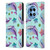 Carla Morrow Patterns Whale And Starfish Leather Book Wallet Case Cover For OnePlus 12R