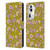 Gabriela Thomeu Floral Art Deco Leather Book Wallet Case Cover For OPPO Reno11