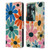 Gabriela Thomeu Retro Fun Floral Rainbow Color Leather Book Wallet Case Cover For OPPO Reno11 F 5G / F25 Pro 5G