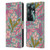 Gabriela Thomeu Retro Groovy 70s Blue Leather Book Wallet Case Cover For OPPO Reno11 F 5G / F25 Pro 5G