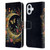 JK Stewart Art Crescent Moon Leather Book Wallet Case Cover For Apple iPhone 16 Plus