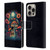 JK Stewart Graphics Ladybug On Mushroom Leather Book Wallet Case Cover For Apple iPhone 16 Pro