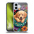 JK Stewart Graphics Golden Retriever In Hammock Soft Gel Case for Apple iPhone 16 Plus