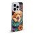JK Stewart Graphics Golden Retriever In Hammock Soft Gel Case for Apple iPhone 16 Plus