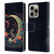 JK Stewart Key Art Rabbit On Crescent Moon Leather Book Wallet Case Cover For Apple iPhone 16 Pro