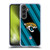 NFL Jacksonville Jaguars Artwork Stripes Soft Gel Case for Samsung Galaxy S24 FE